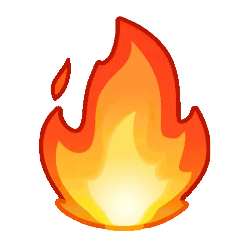 flame knob
